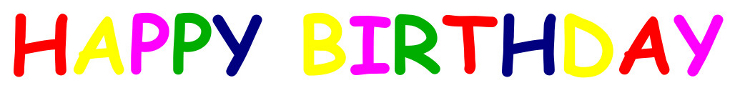 gratis Happy Birthday Girlanden